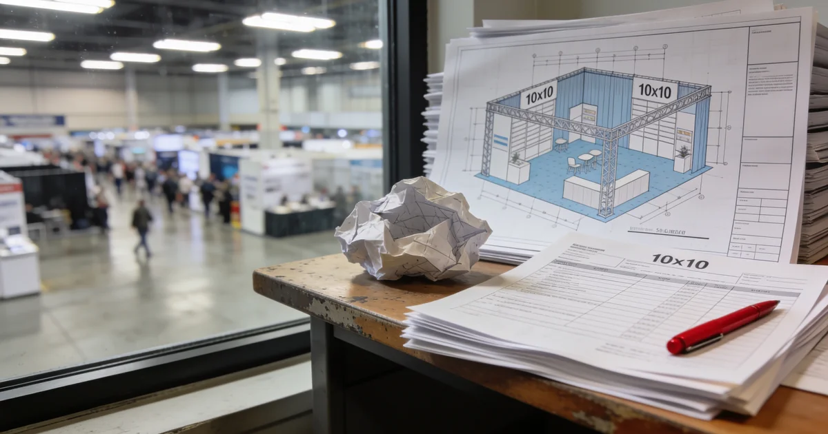 10x10 trade show booth guide: layout, cost, and traffic tips (2026) 10x10 trade show booth guide: layout, cost, and traffic tips (2026)