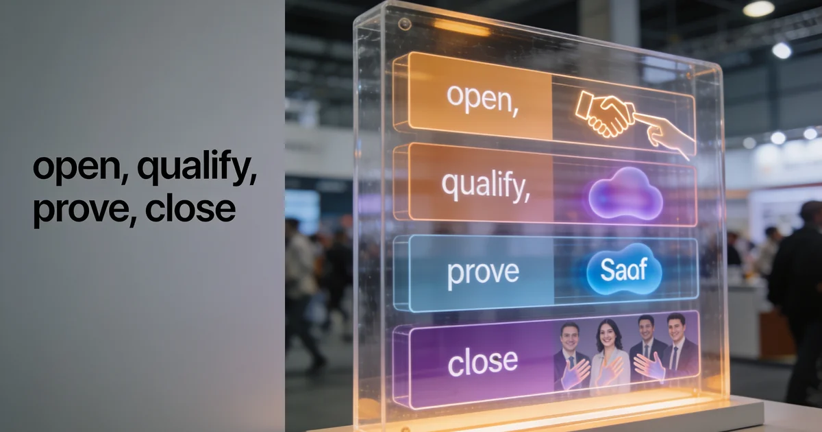 The anatomy of a great trade show conversation The anatomy of a great trade show conversation