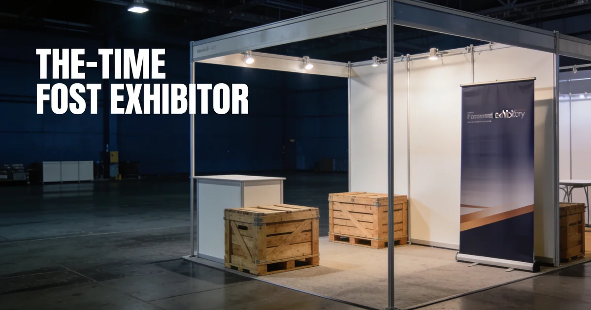 First-time exhibitor checklist: 90/60/30-day plan