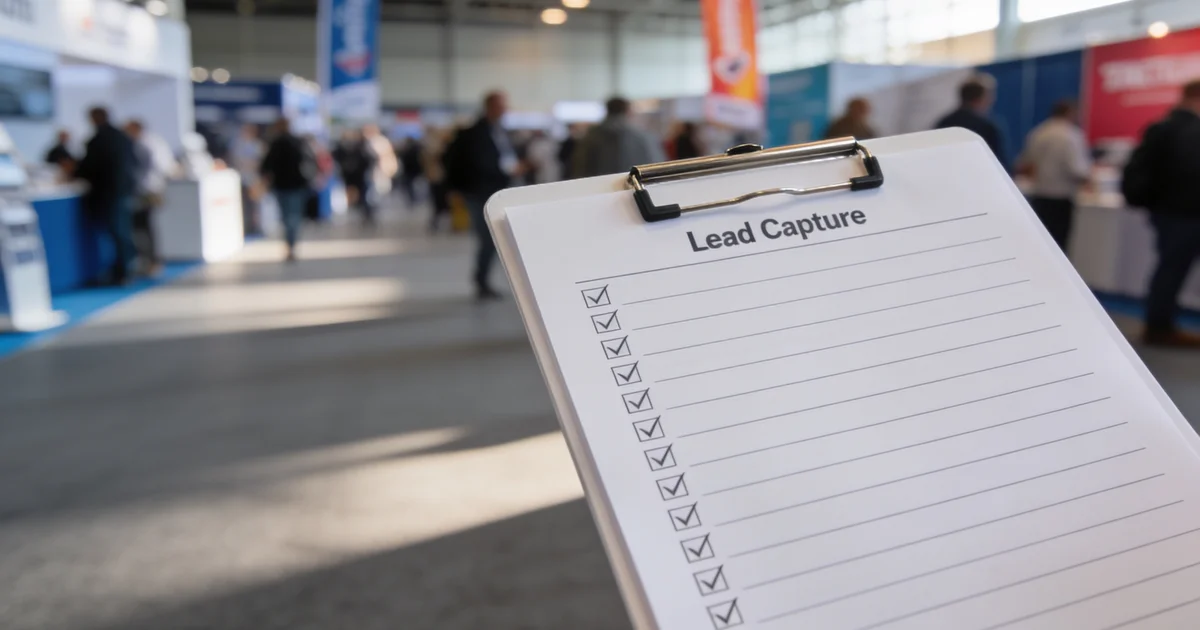 How we capture every lead at a trade show (exhibitor workflow) How we capture every lead at a trade show (exhibitor workflow)