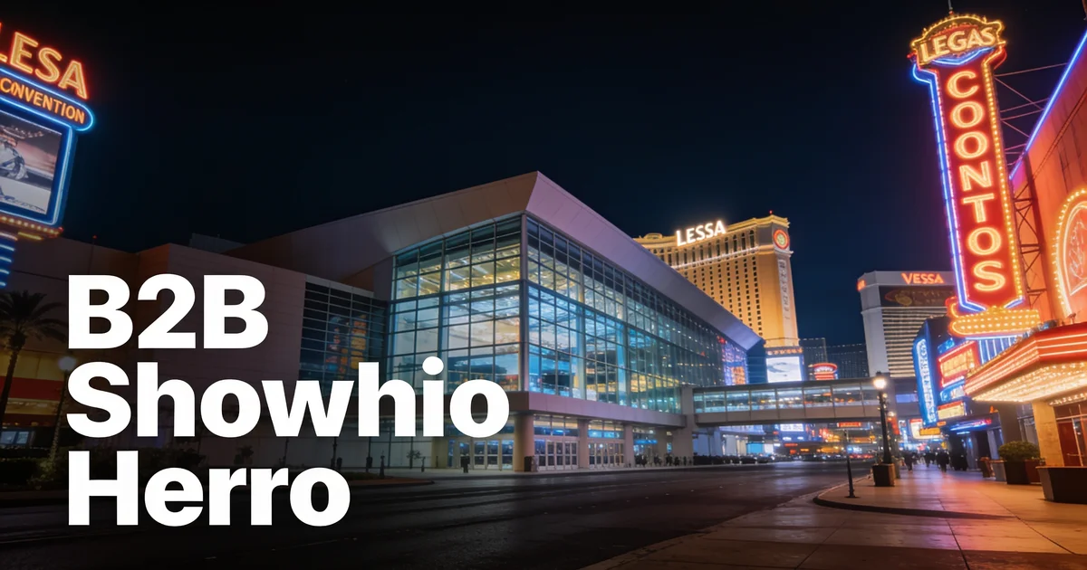 Trade shows in Las Vegas 2026: conventions, venues & sectors