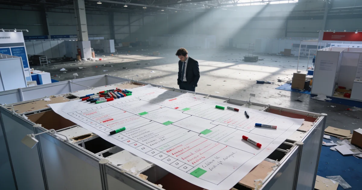 What happens after the trade show ends? What happens after the trade show ends?